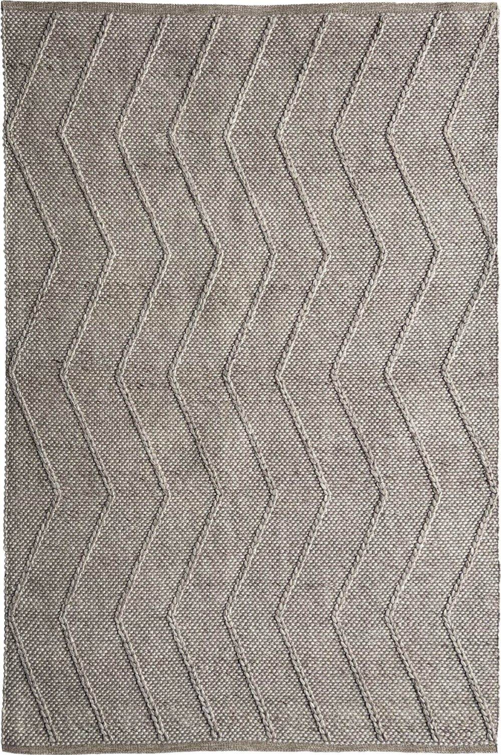 Athena | Chevron Wool Rug Beige - Mirra Interiors