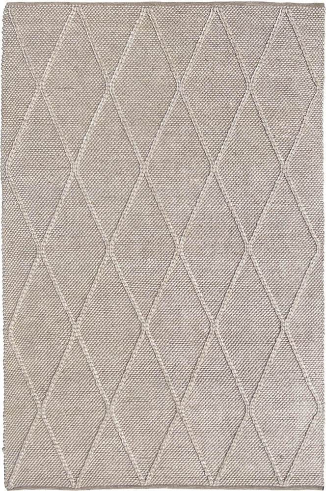 Athena | Diamond Wool Rug Cream - Mirra Interiors