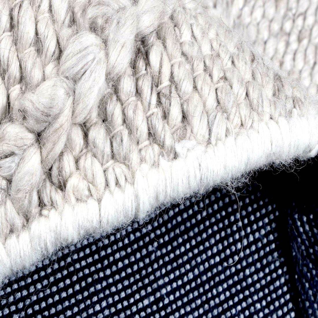 Athena | Diamond Wool Rug Light Beige - Mirra Interiors