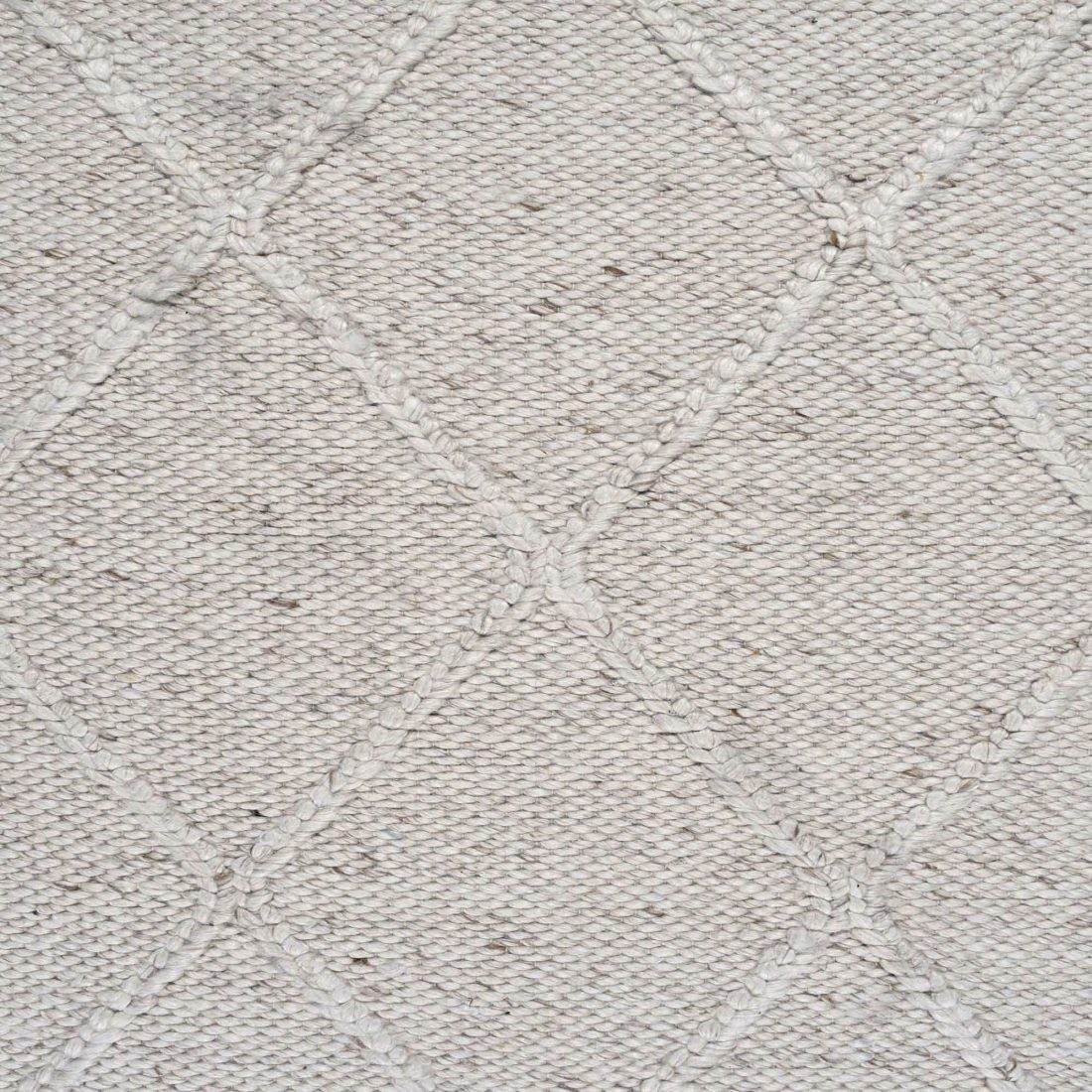 Athena | Diamond Wool Rug Natural - Mirra Interiors