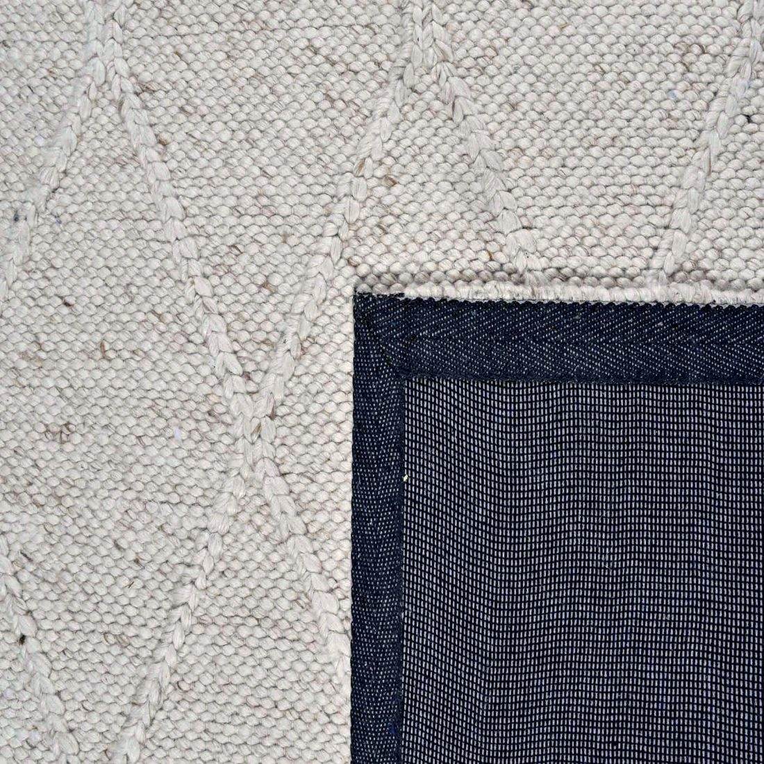 Athena | Diamond Wool Rug Natural - Mirra Interiors