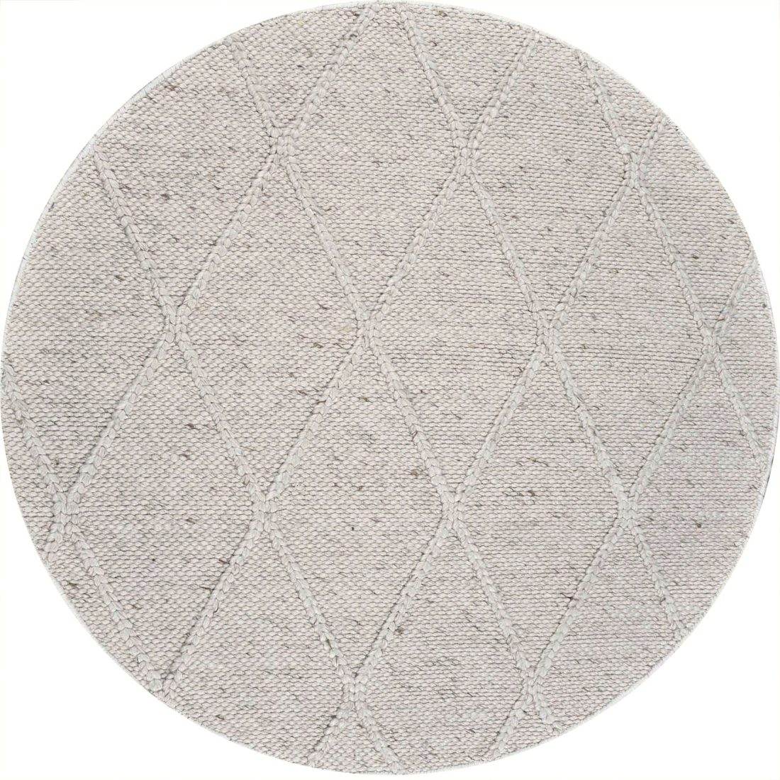 Athena | Diamond Wool Rug Natural - Mirra Interiors