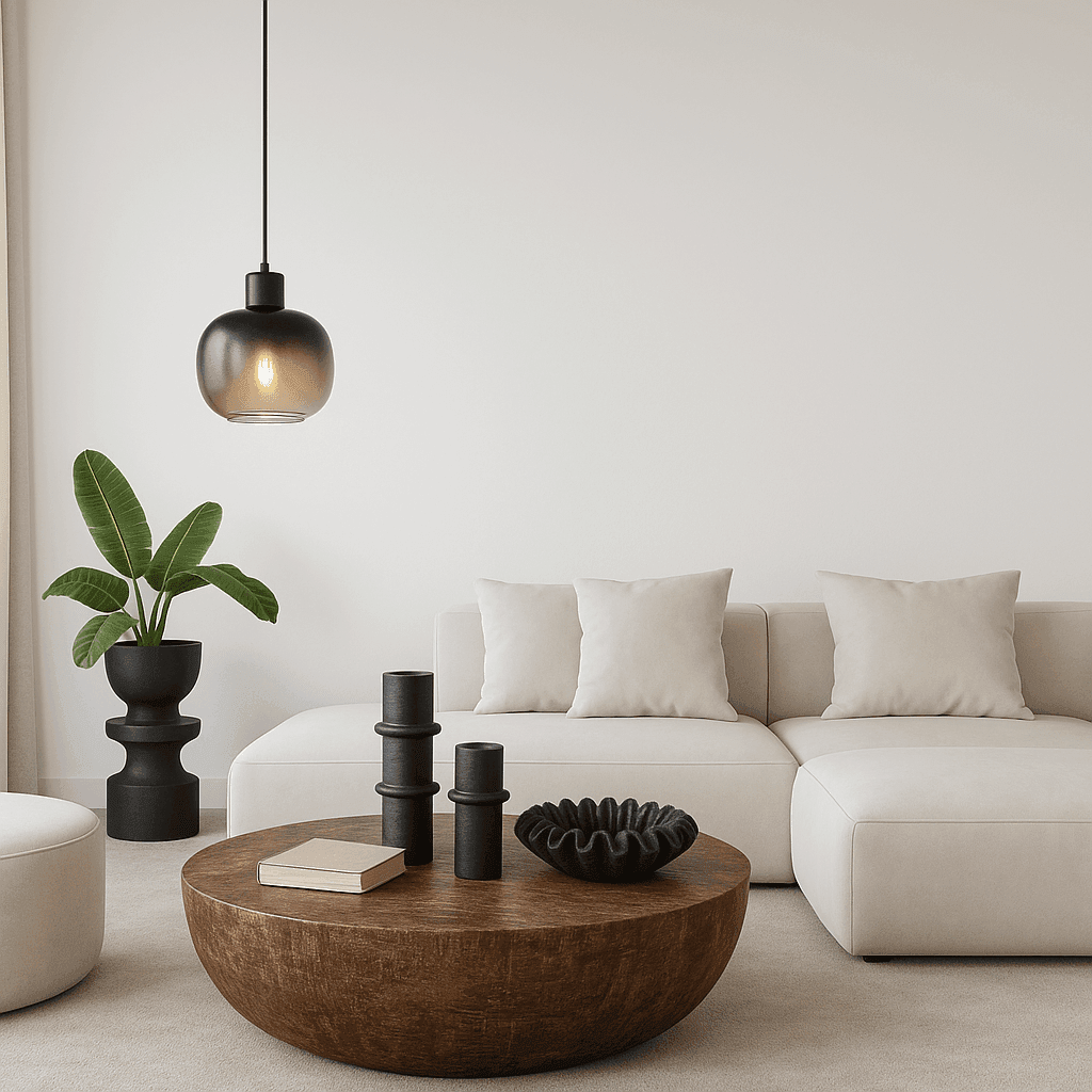 Lyra | Marble Fluted Ruffle Bowl Black - Mirra Interiors