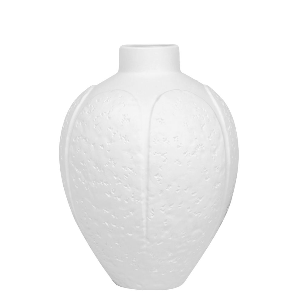Selene | Fan Vase - White (Medium)