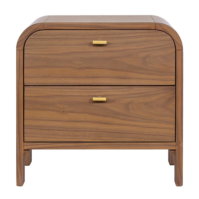 Chisholm Bedside Table - Walnut