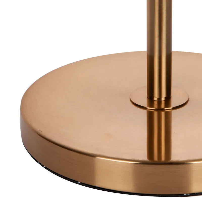 Zella | Glass Rod Floor Lamp - Brass