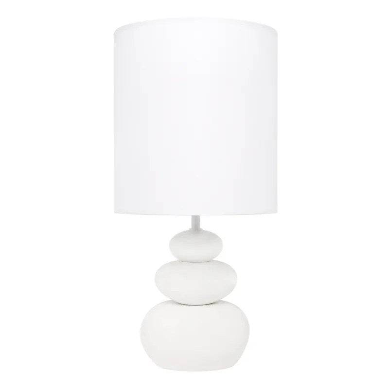 Kai | Pebble Table Lamp White - Mirra Interiors