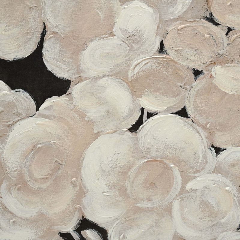 Nocturnal Bloom | Enhanced Canvas Print - White Frame