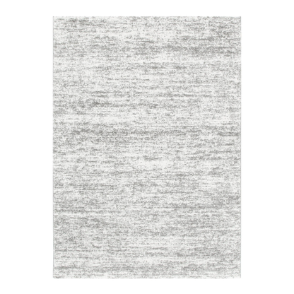 Nola Canvas Abstract Grey Rug - N008