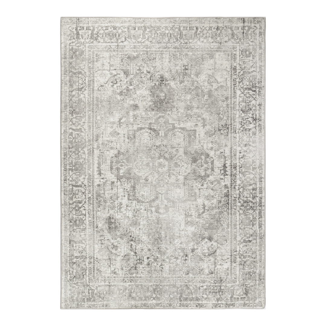 Distressed Vintage Chilaz Grey Rug - VITAL 2085-04