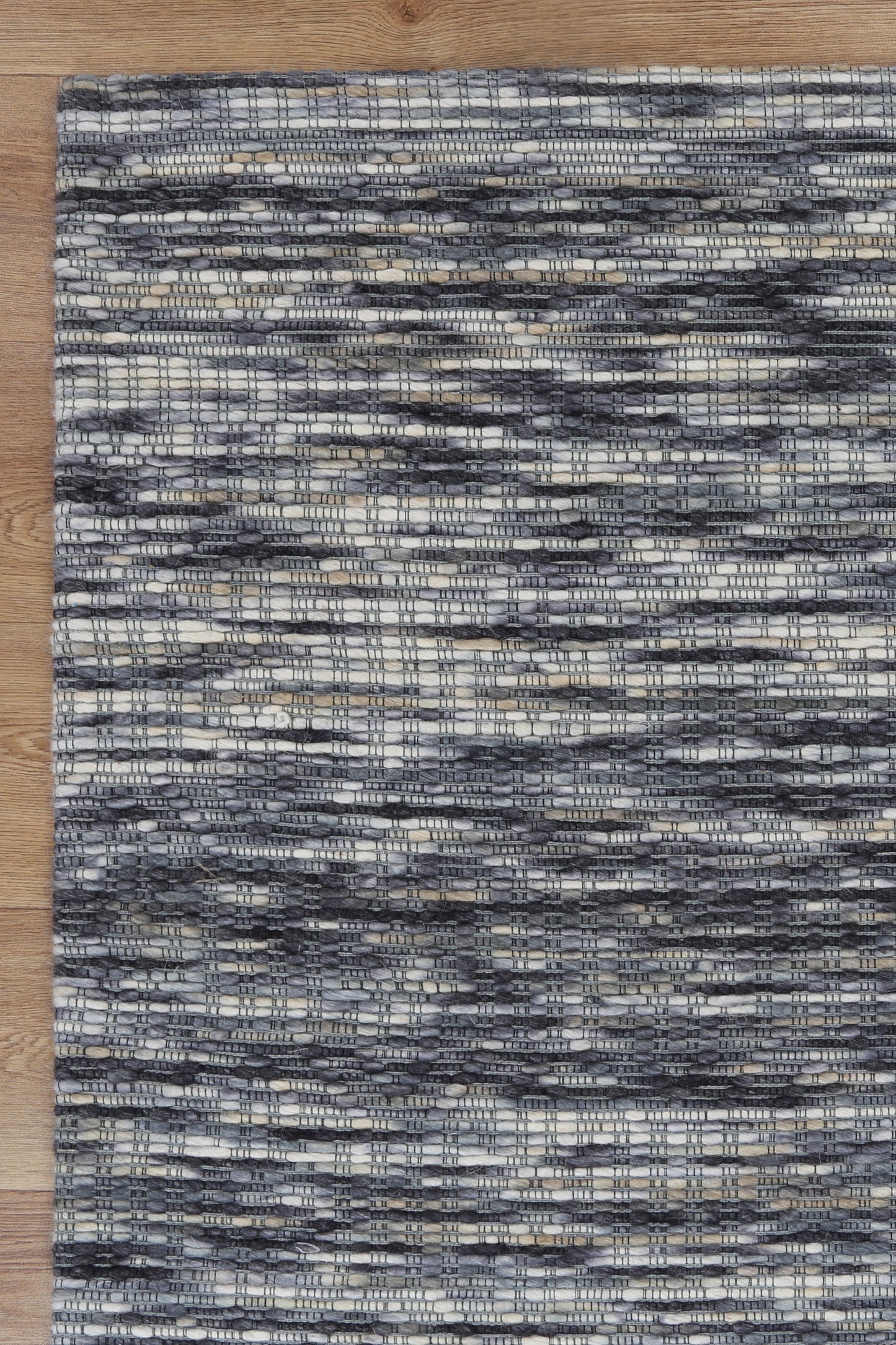 Copacabana | Geometric Wool-Blend Rug - Stone