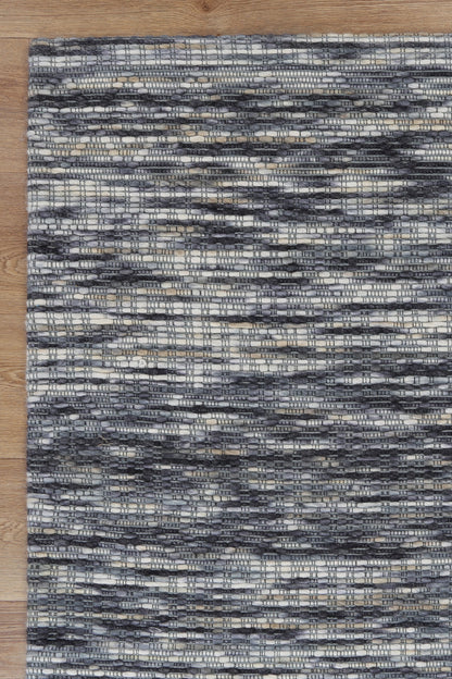 Copacabana | Geometric Wool-Blend Rug - Stone
