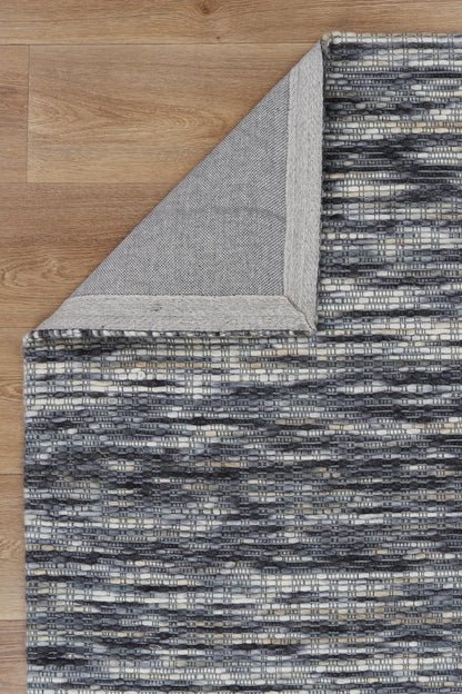 Copacabana | Geometric Wool-Blend Rug - Stone