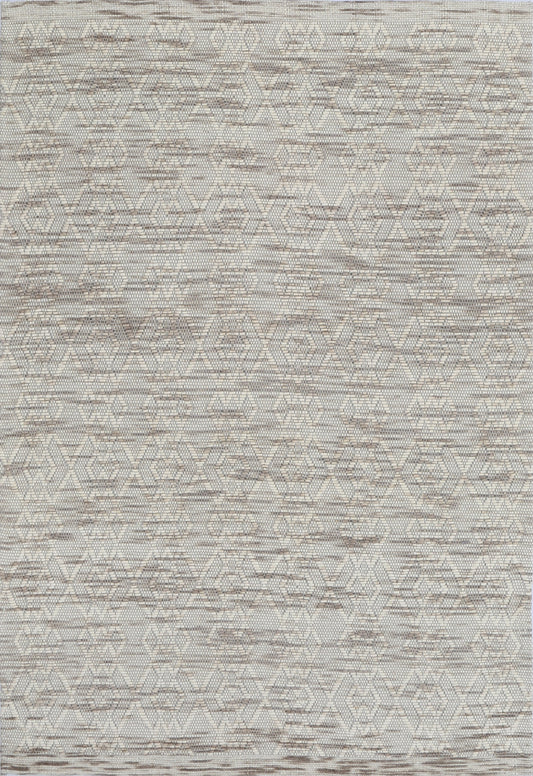 Copacabana | Diamond Wool-Blend Rug - Beige