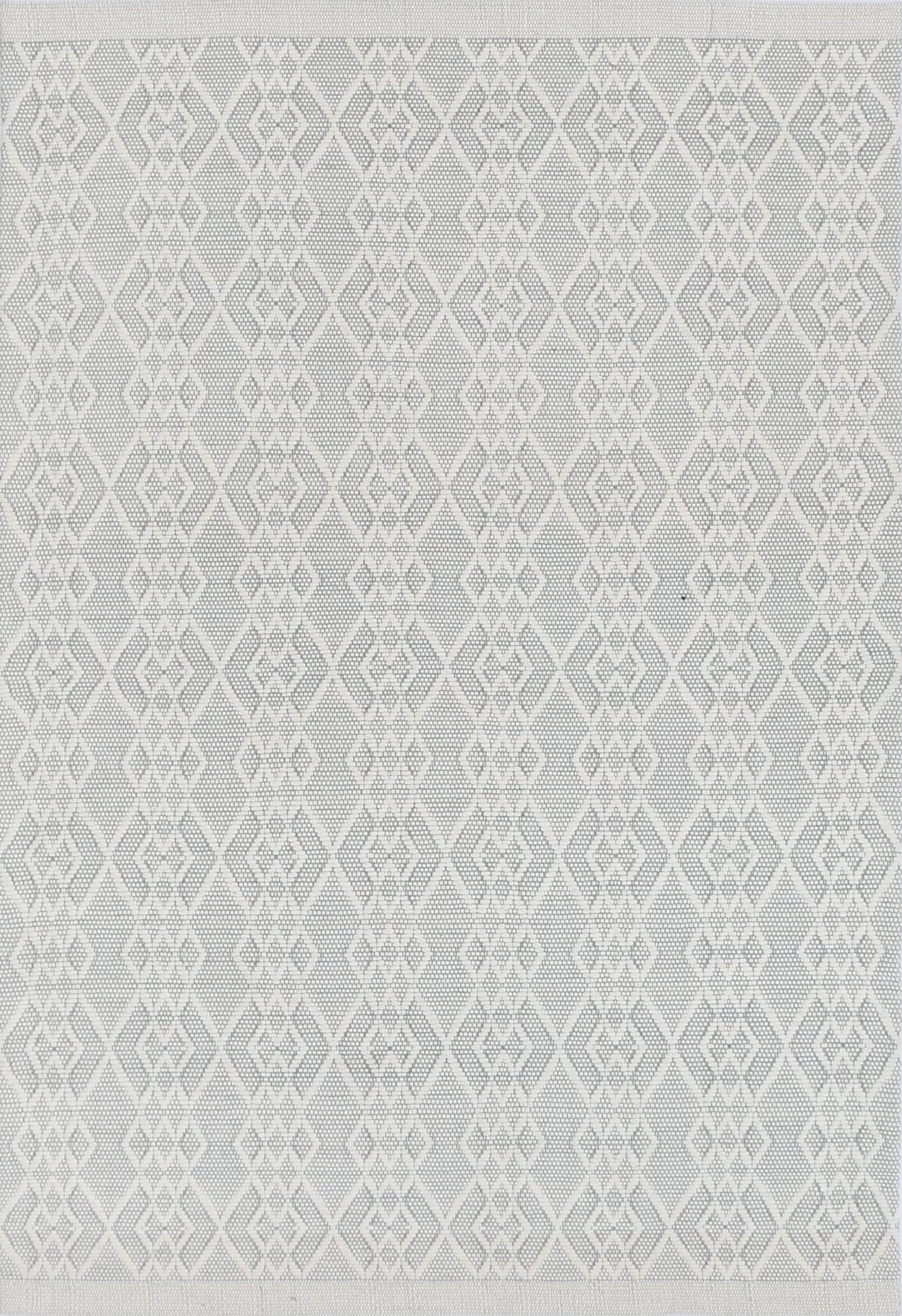 Copacabana | Diamond Wool-Blend Rug - Grey
