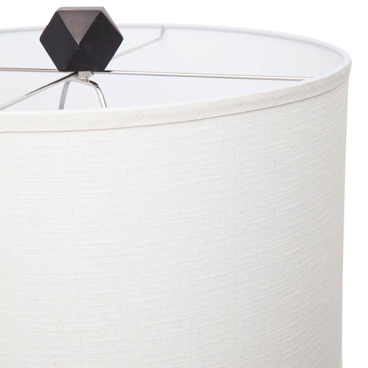Bordeaux | Geometric Table Lamp Bronzed Black - Mirra Interiors