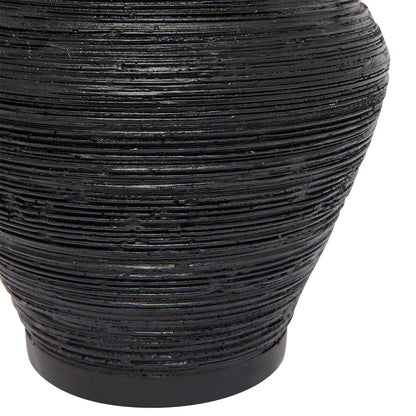 Belfast | Textured Table Lamp Black - Mirra Interiors