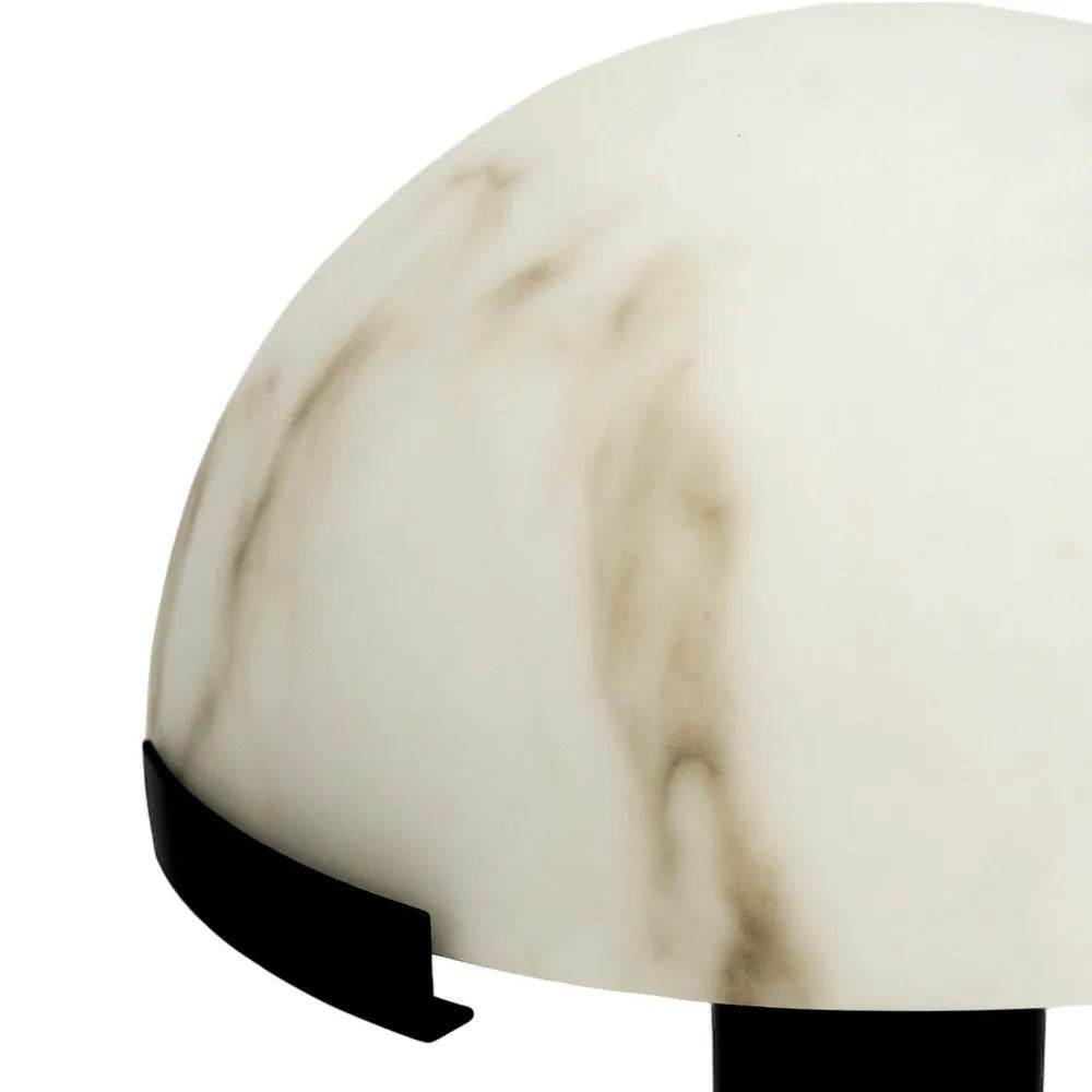 Mabe | Dome Table Lamp Black - Mirra Interiors