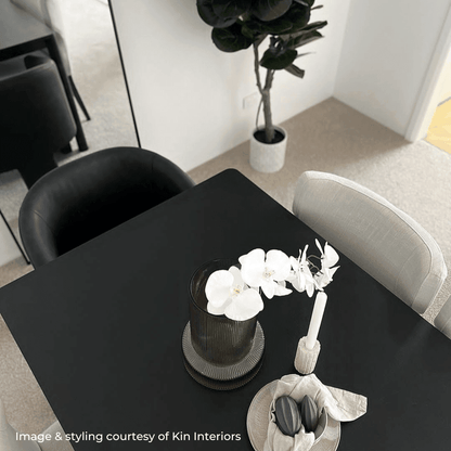 Clarice | Clay Citrus Stone Set Black - Mirra Interiors
