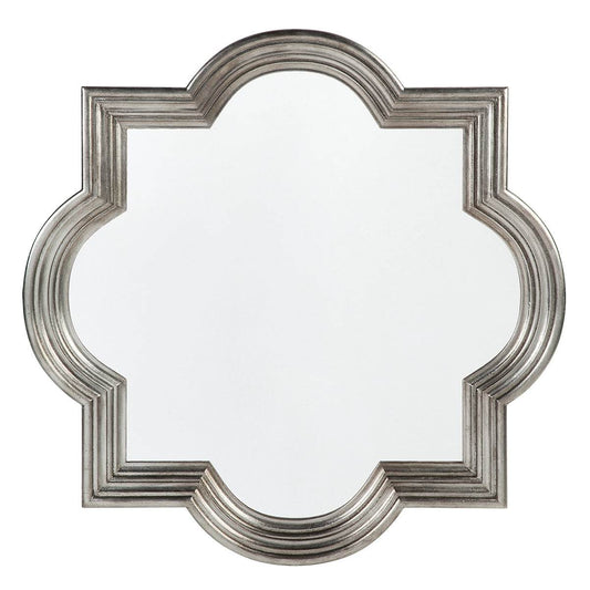 Mirabella | Wall Mirror Antique Silver (Large) - Mirra Interiors