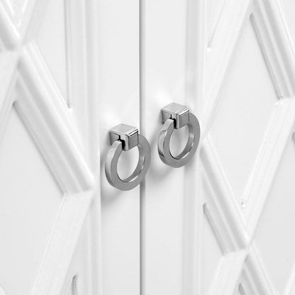 Hamden | 4 Door Hamptons Buffet White - Mirra Interiors