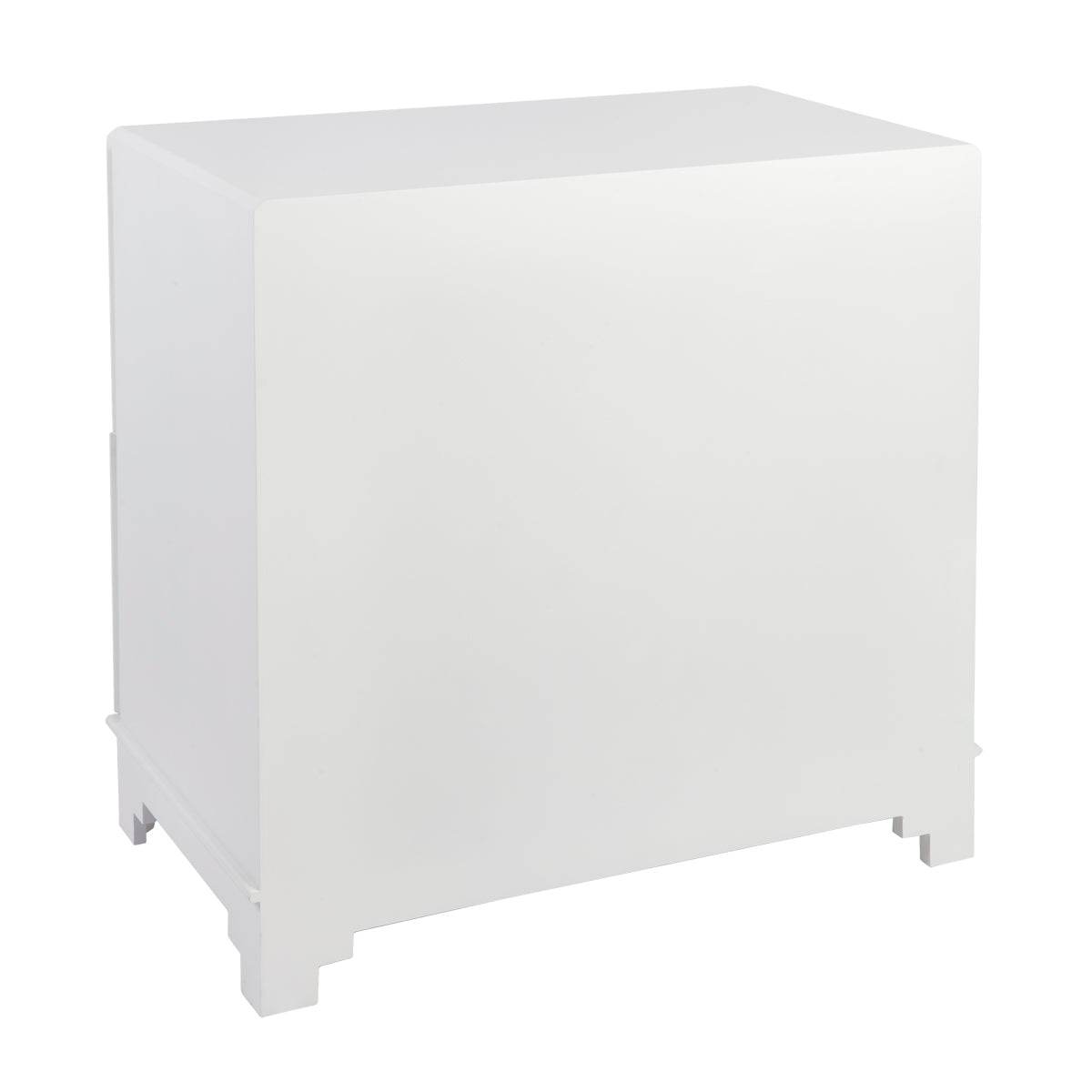 Aegean Key | Bedside Table White - Mirra Interiors