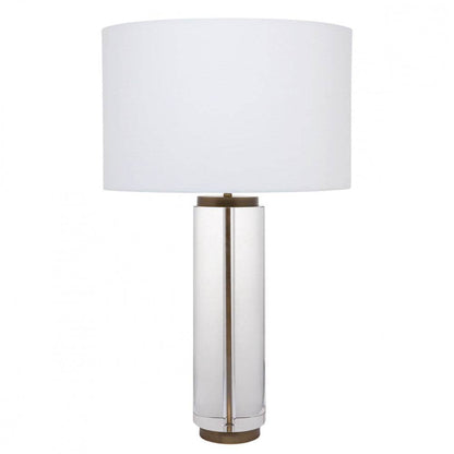 Finley | Crystal Table Lamp Brass - Mirra Interiors