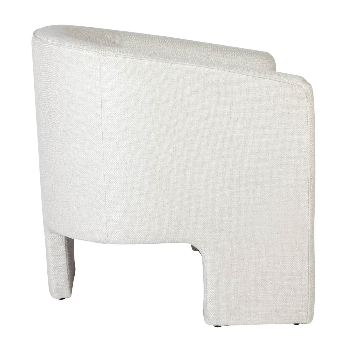 Kendall | Linen Blend Occasional Chair Natural - Mirra Interiors