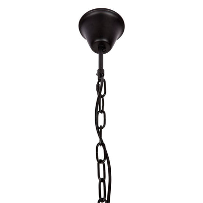 Morissette | Lantern Pendant Black (Medium) - Mirra Interiors