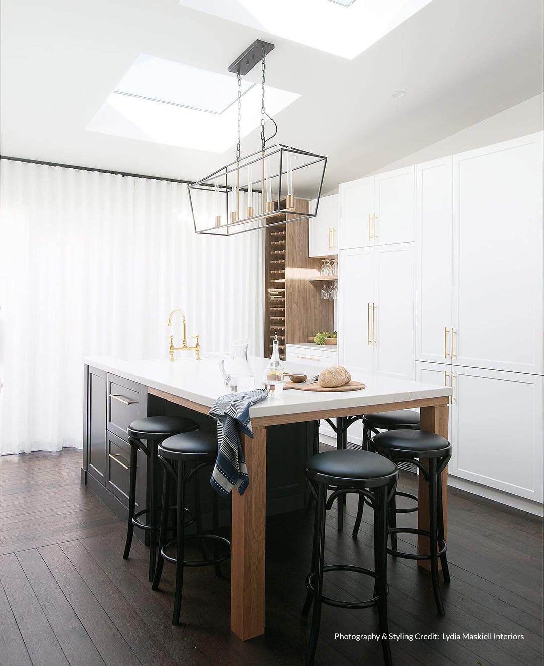 Morissette | Lantern Pendant Black (Large) - Mirra Interiors