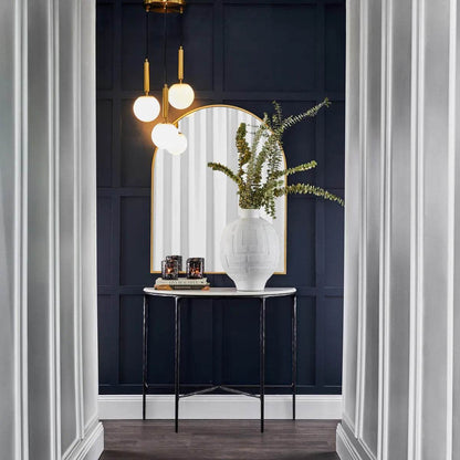 Cove | Trio Sphere Pendant Brass - Mirra Interiors