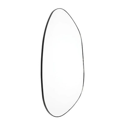 Porter | Pebble Wall Mirror Black (Large) - Mirra Interiors