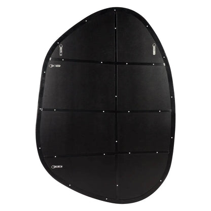Porter | Pebble Wall Mirror Black (Large) - Mirra Interiors