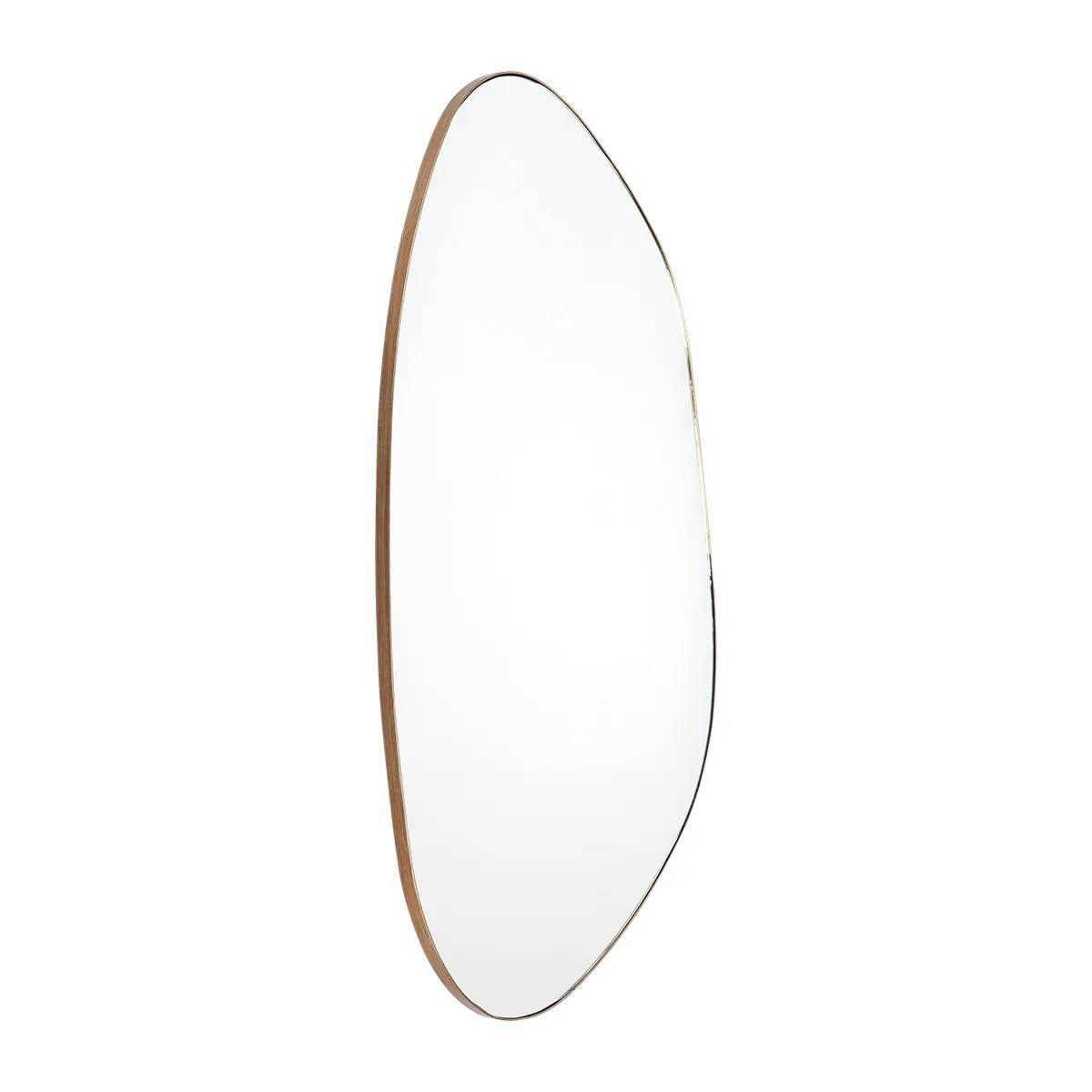 Porter | Pebble Wall Mirror Antique Gold (Large) - Mirra Interiors