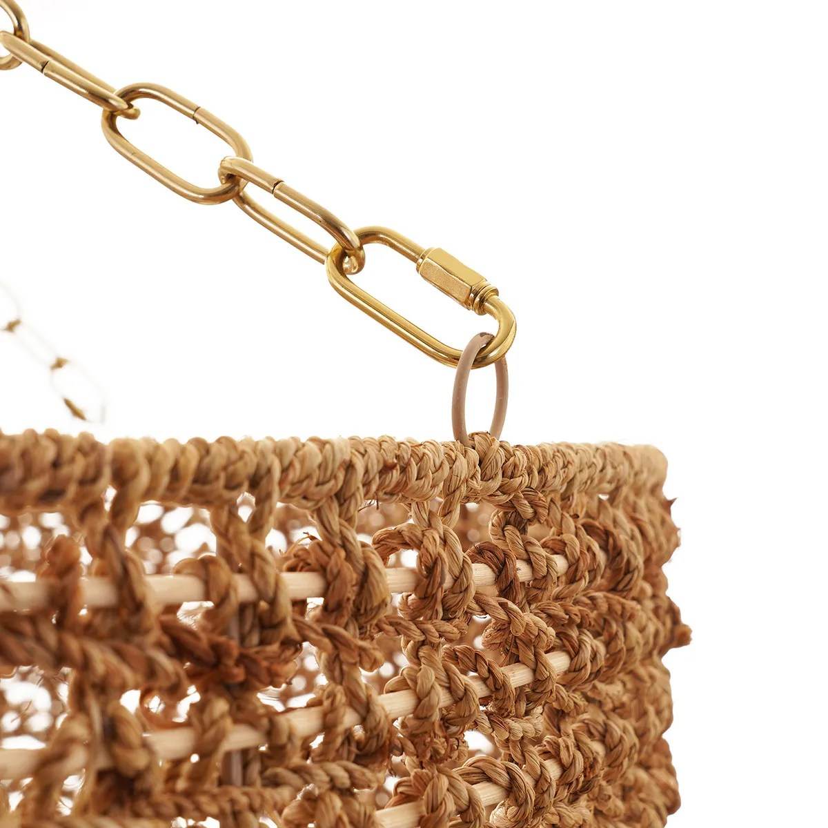 Noosa | Round Woven Rattan Pendant Natural - Mirra Interiors
