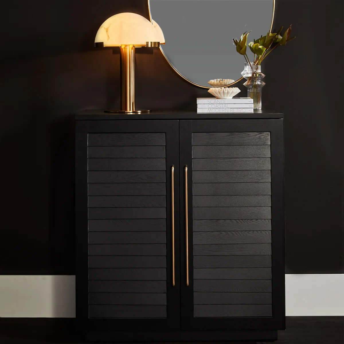 Mabe | Dome Table Lamp Brass - Mirra Interiors
