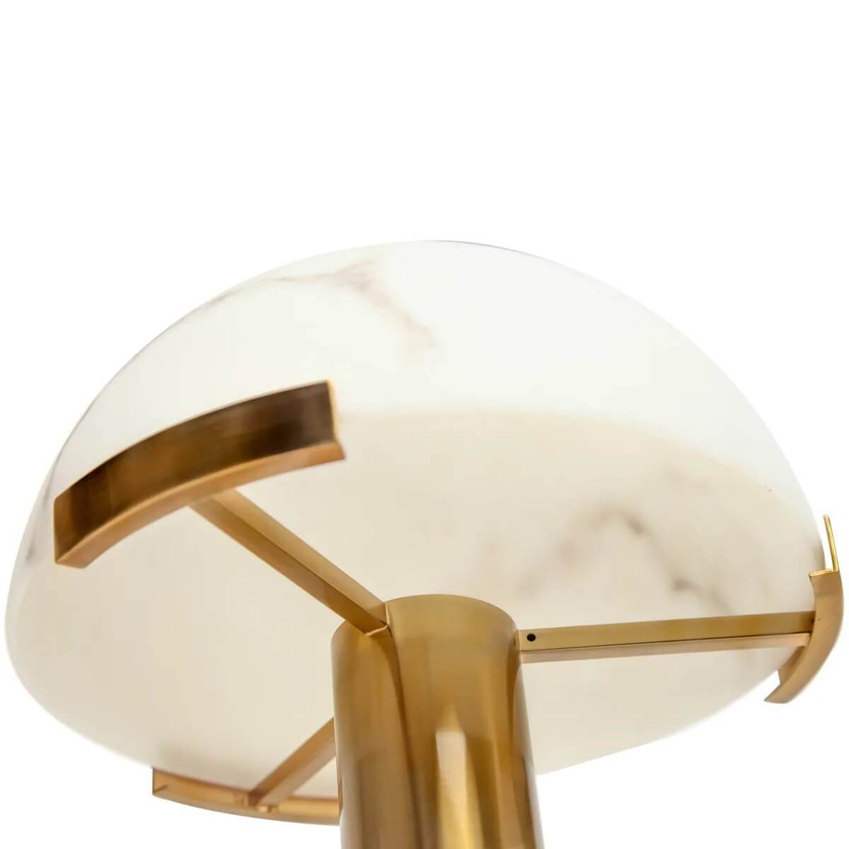 Mabe | Dome Table Lamp Brass - Mirra Interiors