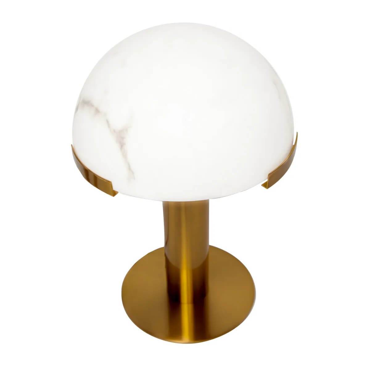 Mabe | Dome Table Lamp Brass - Mirra Interiors