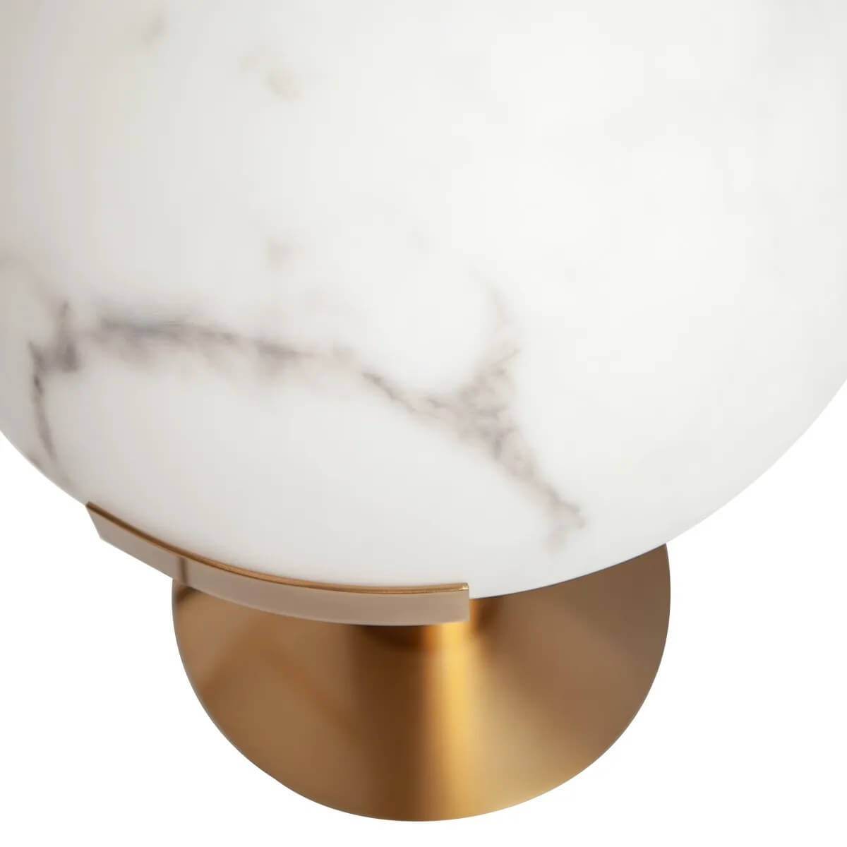 Mabe | Dome Table Lamp Brass - Mirra Interiors