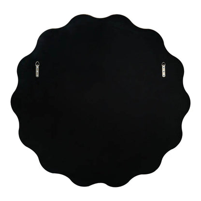 Estelle | Round Wall Mirror Antique Gold - Mirra Interiors