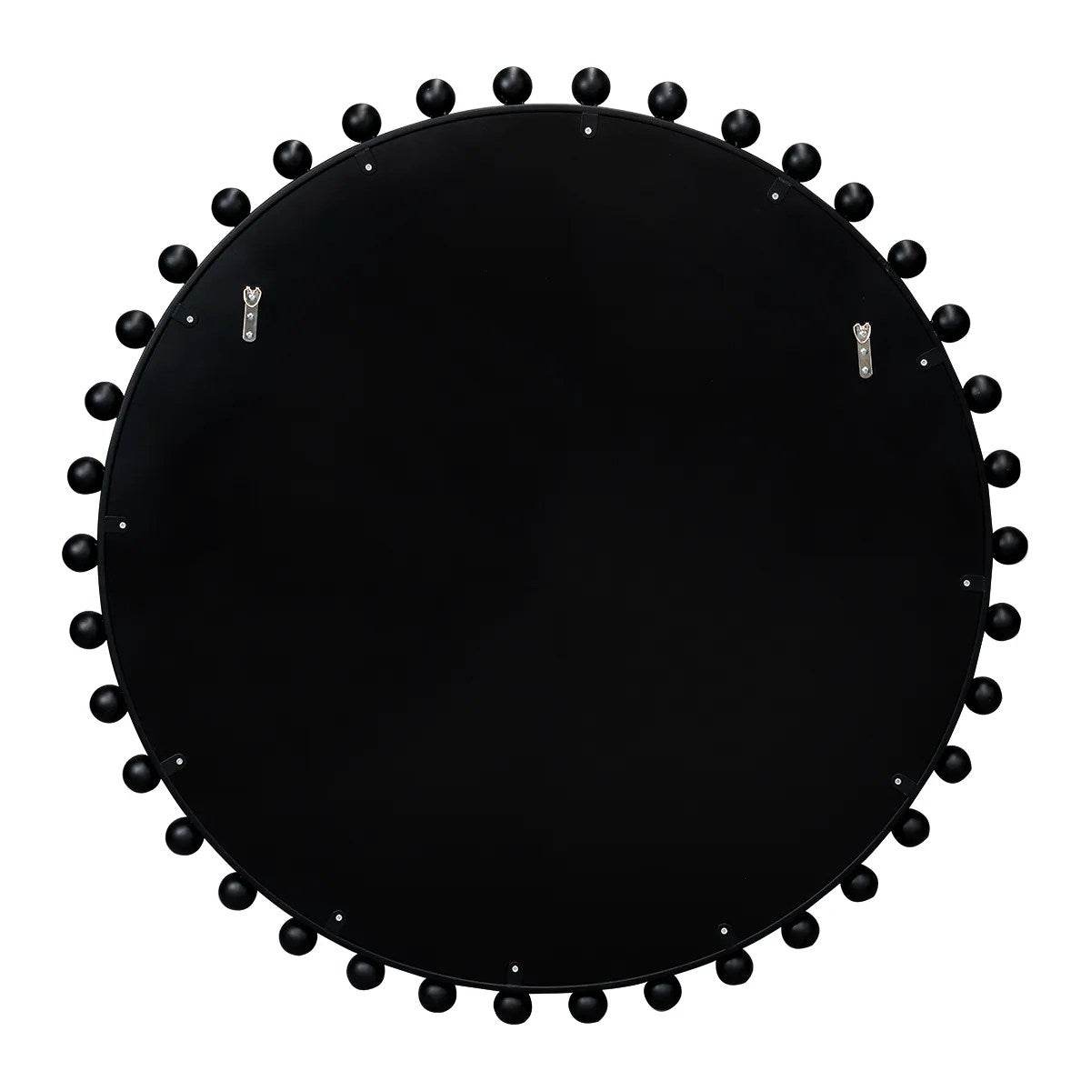 Berkley | Bold Round Wall Mirror Black - Mirra Interiors