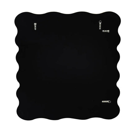 Estelle | Square Wall Mirror Antique Gold - Mirra Interiors