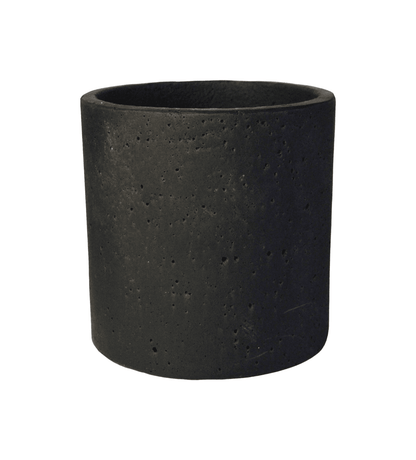 Lund | Concrete Pot Black (Large) - Mirra Interiors
