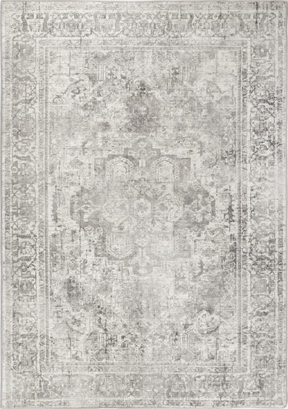 Distressed Vintage Chilaz Grey Rug - VITAL 2085-04