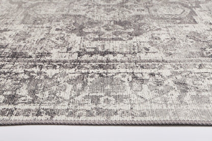 Distressed Vintage Chilaz Grey Rug - VITAL 2085-04