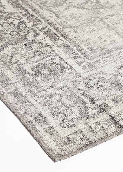 Distressed Vintage Chilaz Grey Rug - VITAL 2085-04