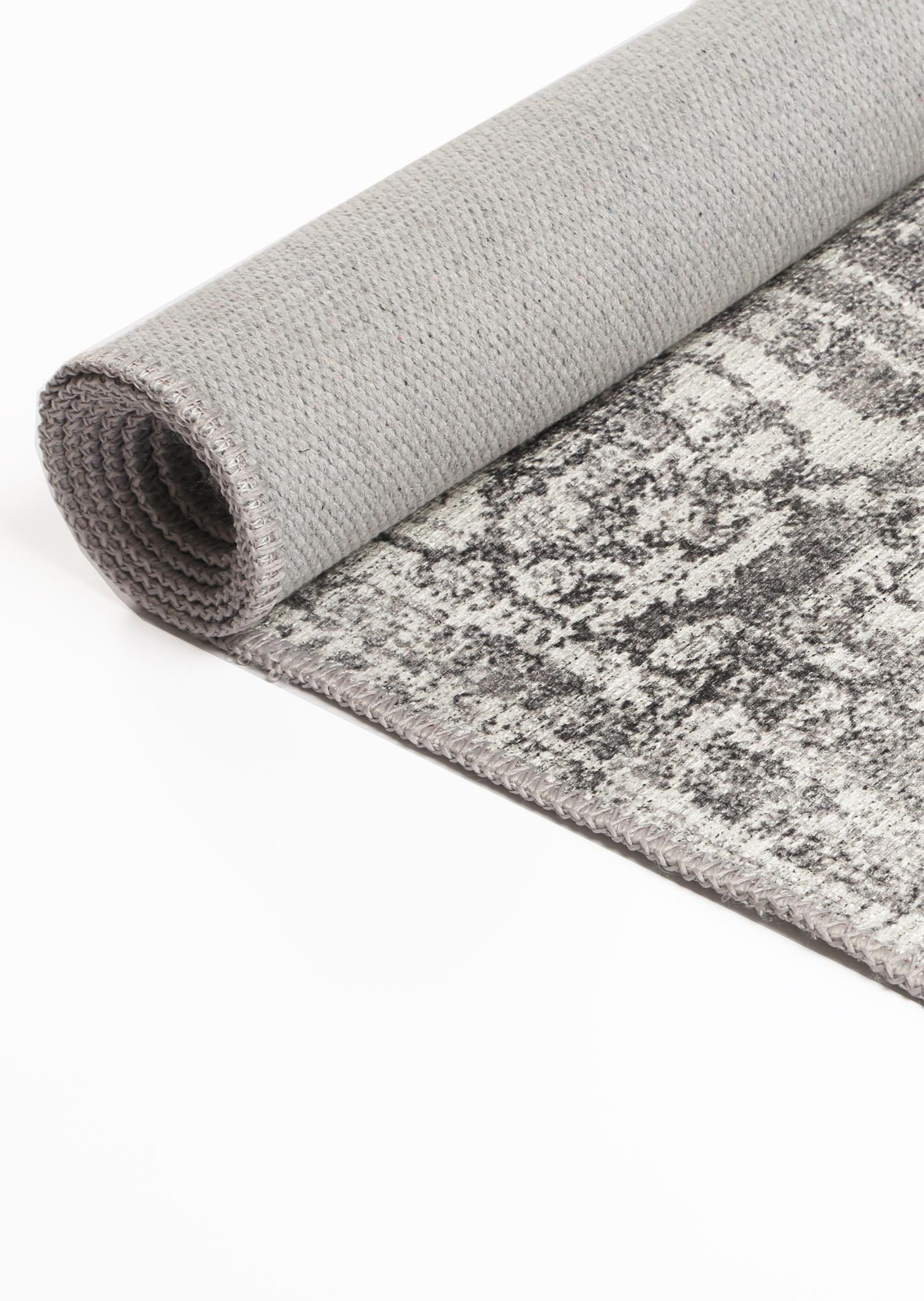 Distressed Vintage Chilaz Grey Rug - VITAL 2085-04
