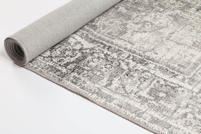 Distressed Vintage Chilaz Grey Rug - VITAL 2085-04
