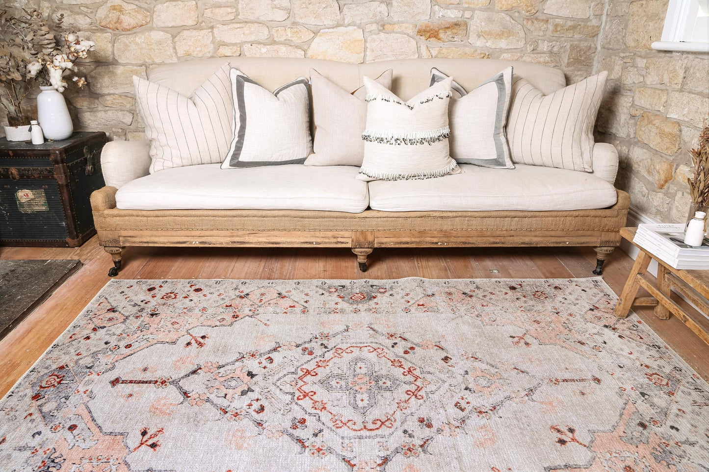 Sauville Multi Washable Rug - VITAL 2463-00