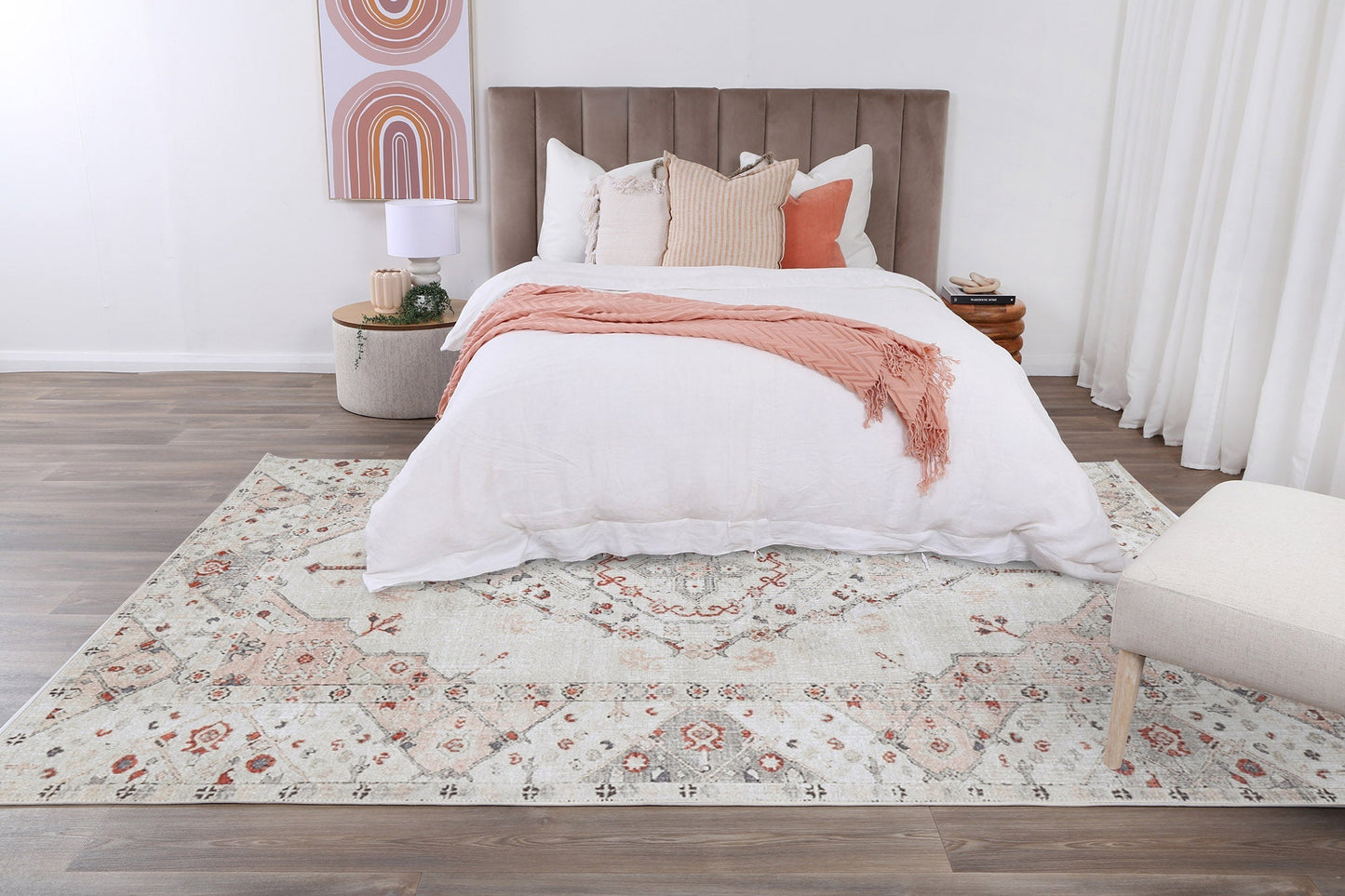 Sauville Multi Washable Rug - VITAL 2463-00